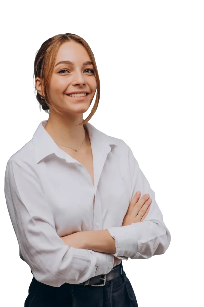Jeune femme souriante pour la réalisation d'un diagnostic par expert de la rénovation énergétique